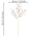 Sztuczna gałązka z małymi jagodami, 85cm | Floristik24.pl