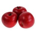 Floristik24 Jabłko dekoracyjne czerwone 6,5cm 12szt