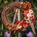Pierścień dekoracyjny mini wianek z winorośli naturalny Ø15cm 6 sztuk dekoracja DIY | Floristik24.pl