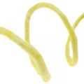 Floristik24 Sznurek filcowy ze sznurkiem wełnianym żółty pastelowy 20m