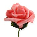 Floristik24 Róża piankowa Ø4.5cm różowa 36szt