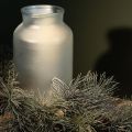 Złoty brokat w sprayu do dekoracji świątecznych, 150 ml | Floristik24.pl