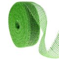 Floristik24 Zielona wstążka jutowa, szerokość 5cm, długość 40m