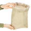 Worek jutowy 20×10cm wys. 30cm Torba prezentowa | Floristik24.pl