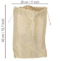 Worek jutowy 28×10cm wys. 40cm | Floristik24.pl