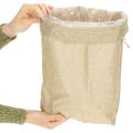 Worek jutowy 28×10cm wys. 40cm | Floristik24.pl