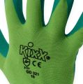 Floristik24 Nylonowe rękawice ogrodowe Kixx rozmiar 10 zielone